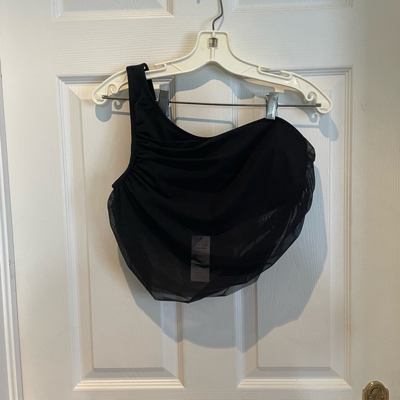 NWT mesh one shoulder bikini top - Picture 1 of 4